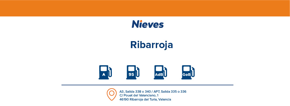Nueva Gasolinera Nieves Ribarroja