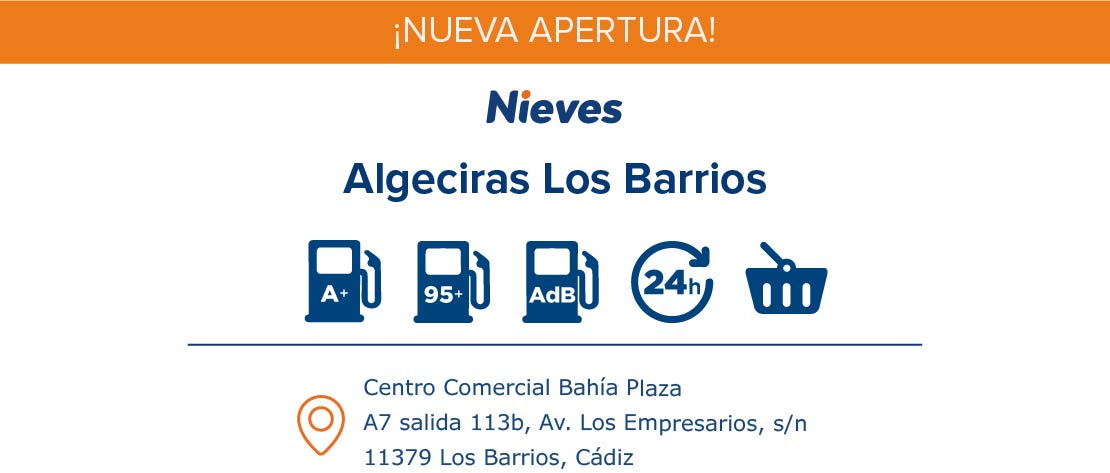 ¡Nueva gasolinera Nieves Algeciras!