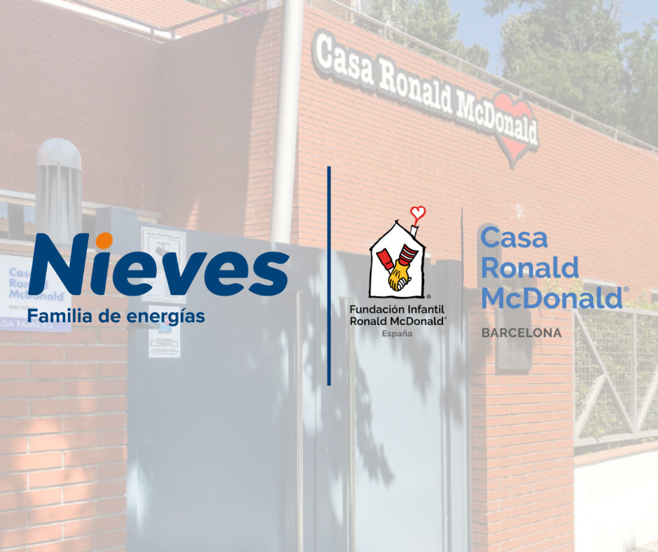 Nieves Energía une fuerzas con la Casa Ronald McDonald de Barcelona