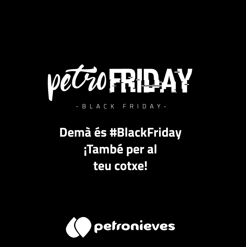 MAÑANA ES #BLACKFRIDAY, ¡TAMBIÉN PARA TU COCHE!