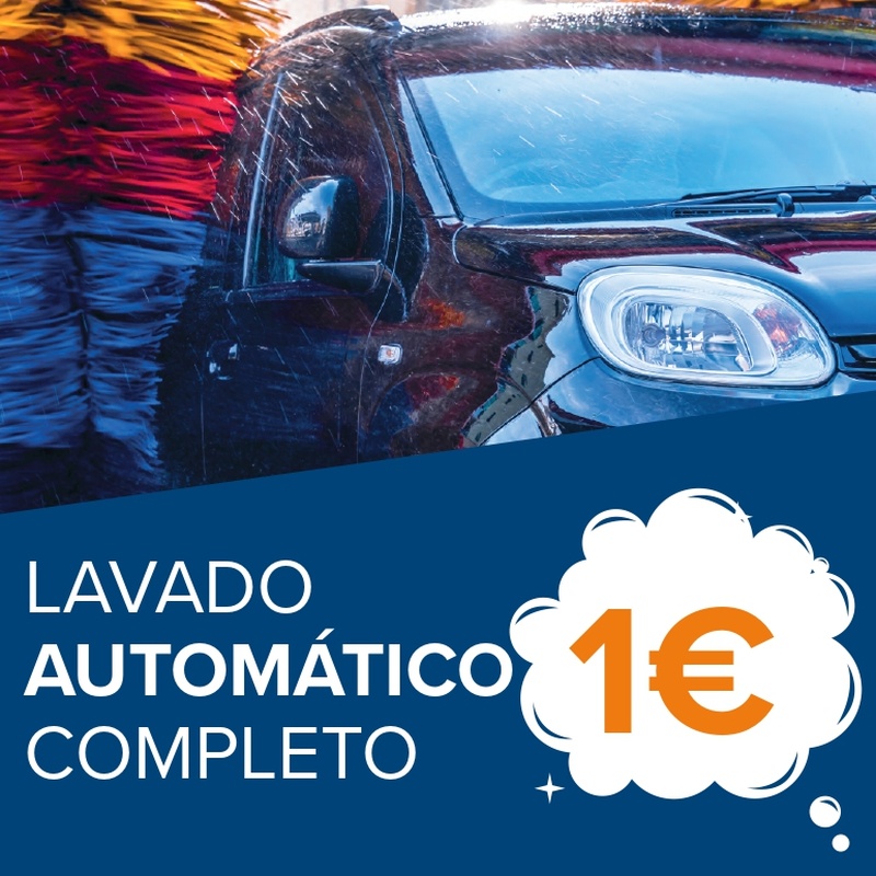 Lavado automático completo por 1€