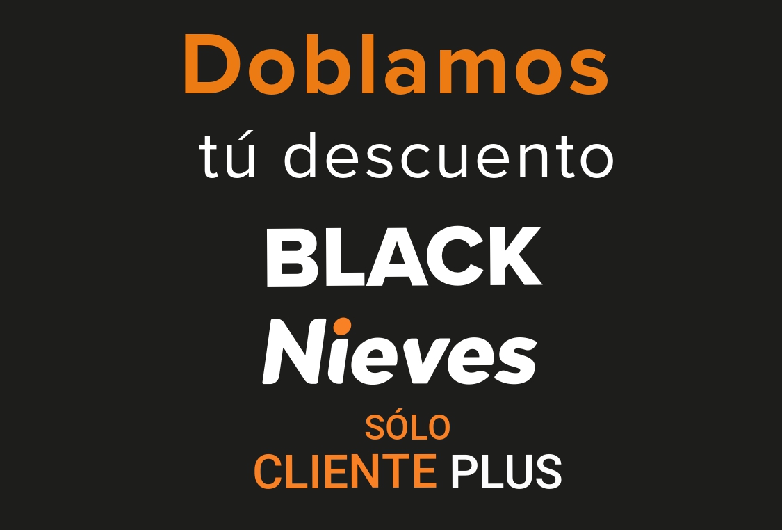 Black Nieves - Doblamos tu descuento